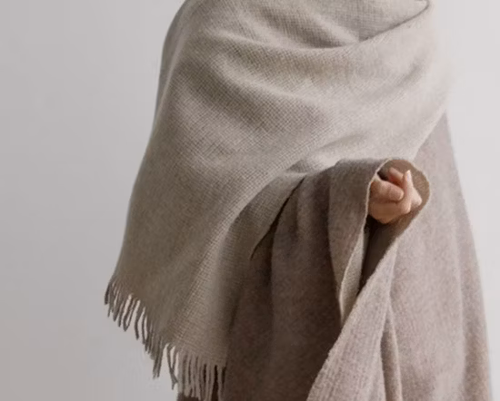Classic Soft Cashmere Wool Blended Versatile Shawl Scarf