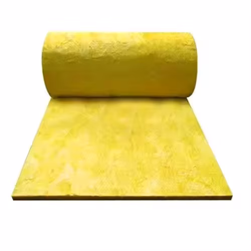 Rolos de manta de lã de vidro com isolamento térmico